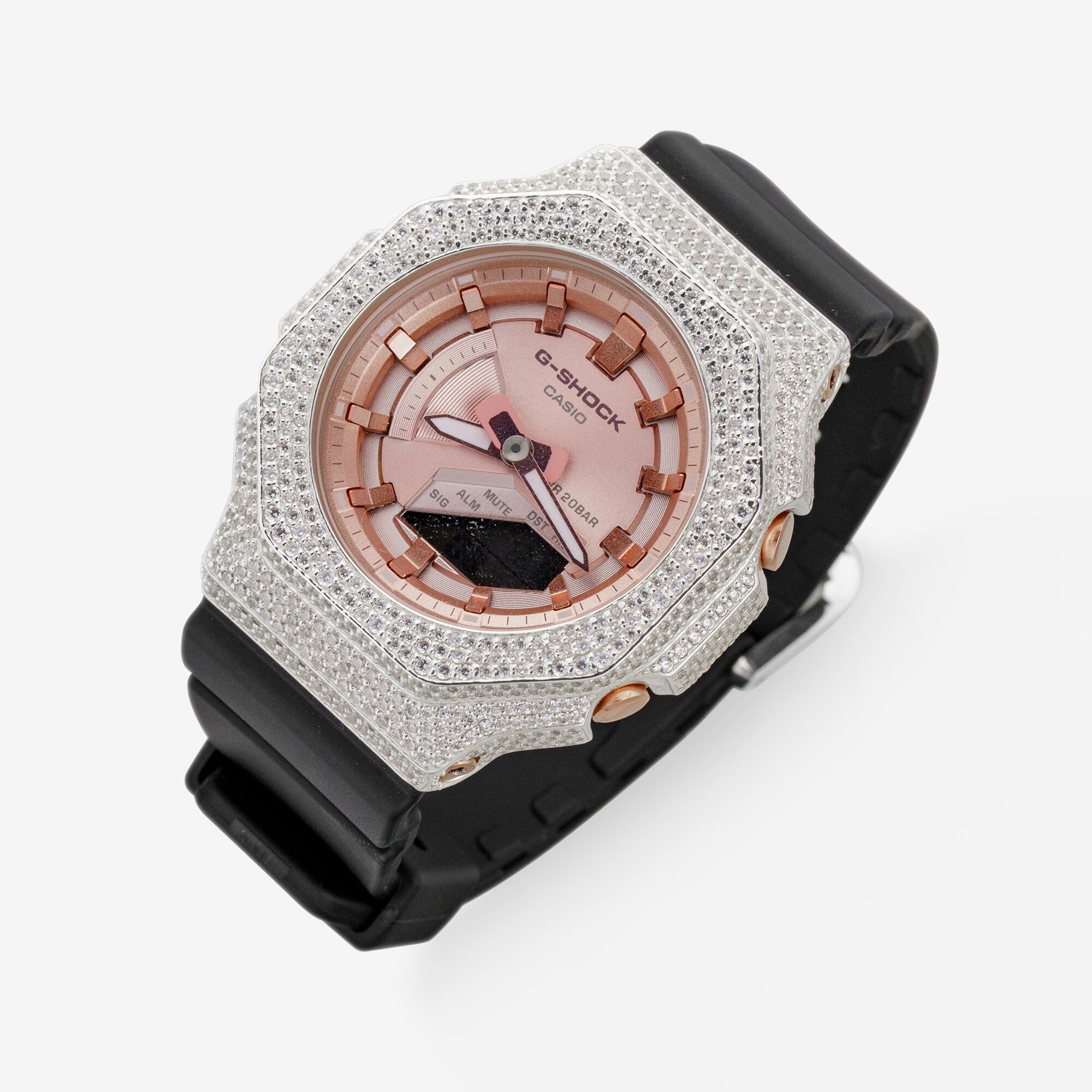 Часы из серебра с фианитами G-SHOCK s2100pg - WC002-110 Часы из серебра с фианитами G-SHOCK s2100pg