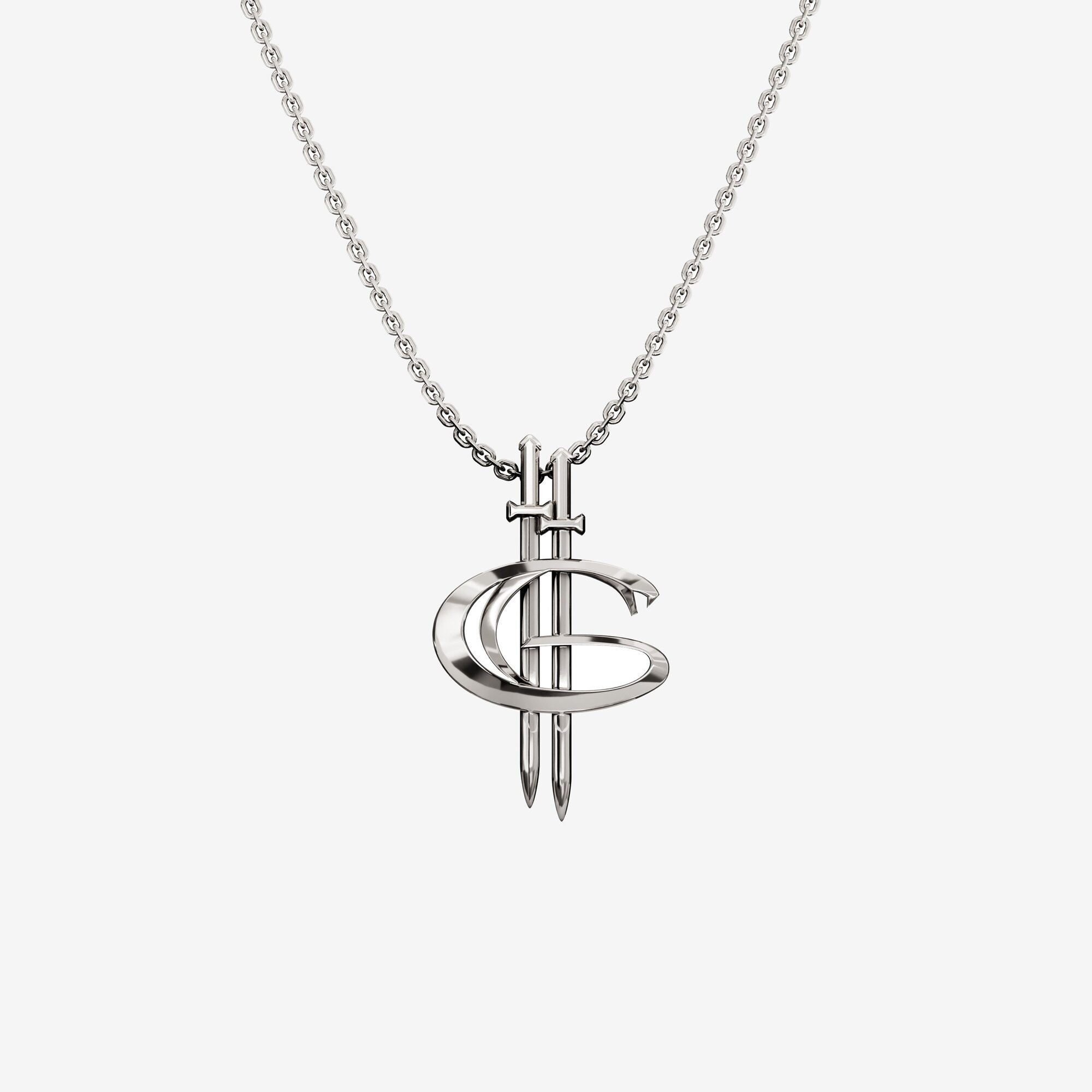 Подвеска из серебра БАНДА G - PC296-100 Подвеска G-BANDS