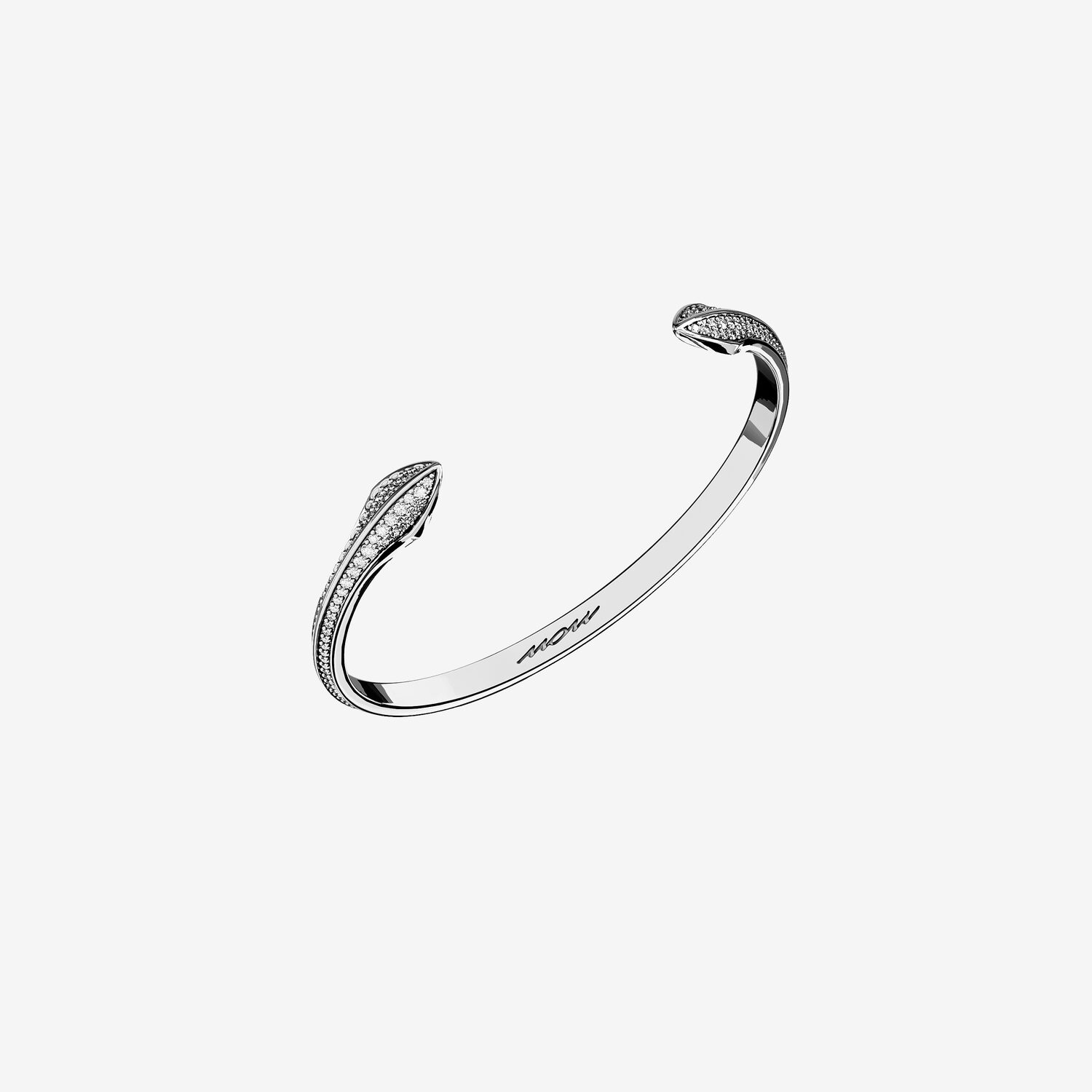 Браслет из серебра с фианитами D 4 - 14_2