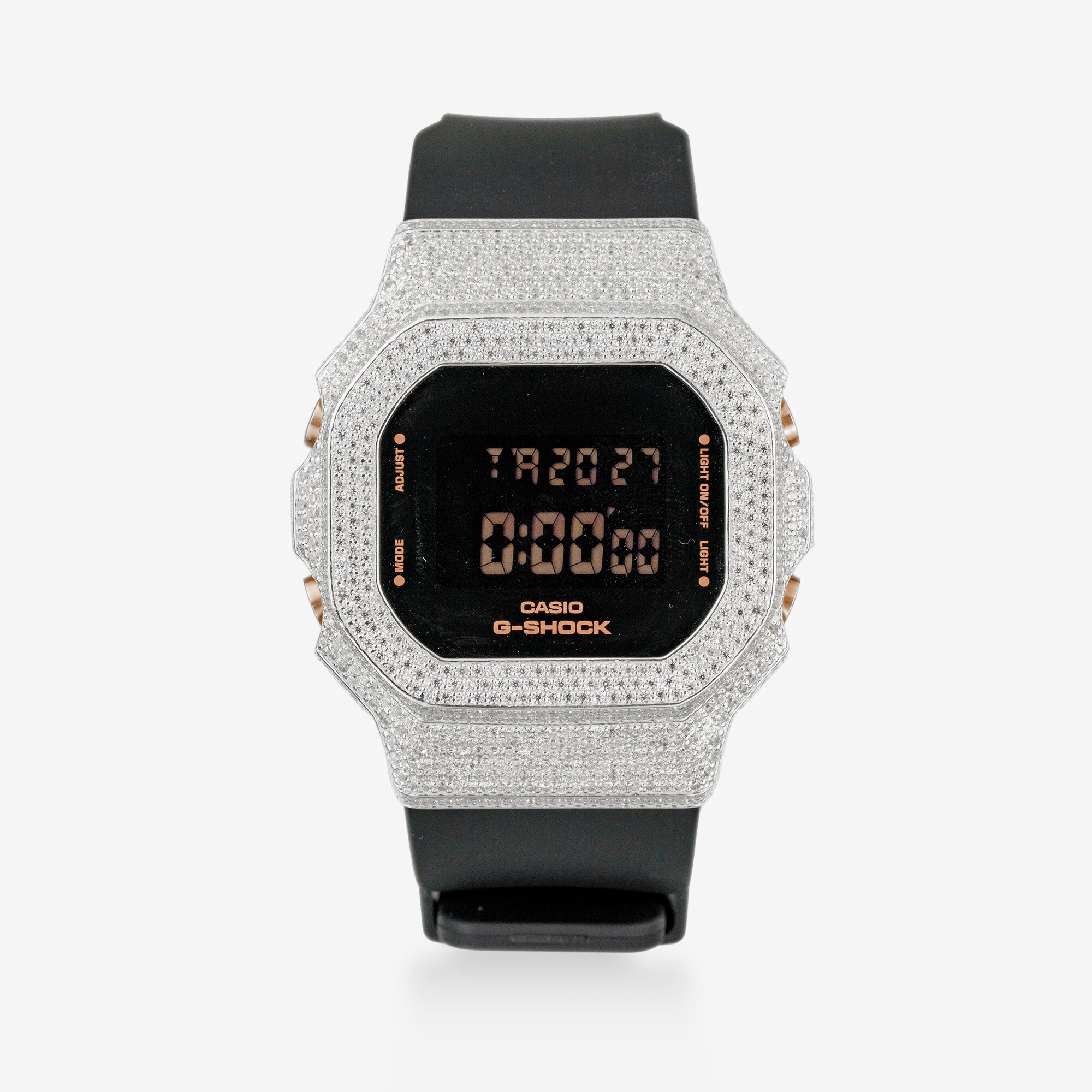 Часы из серебра с фианитами G-SHOCK 5600pg - WC003-110 Часы из серебра с фианитами G-SHOCK 5600pg