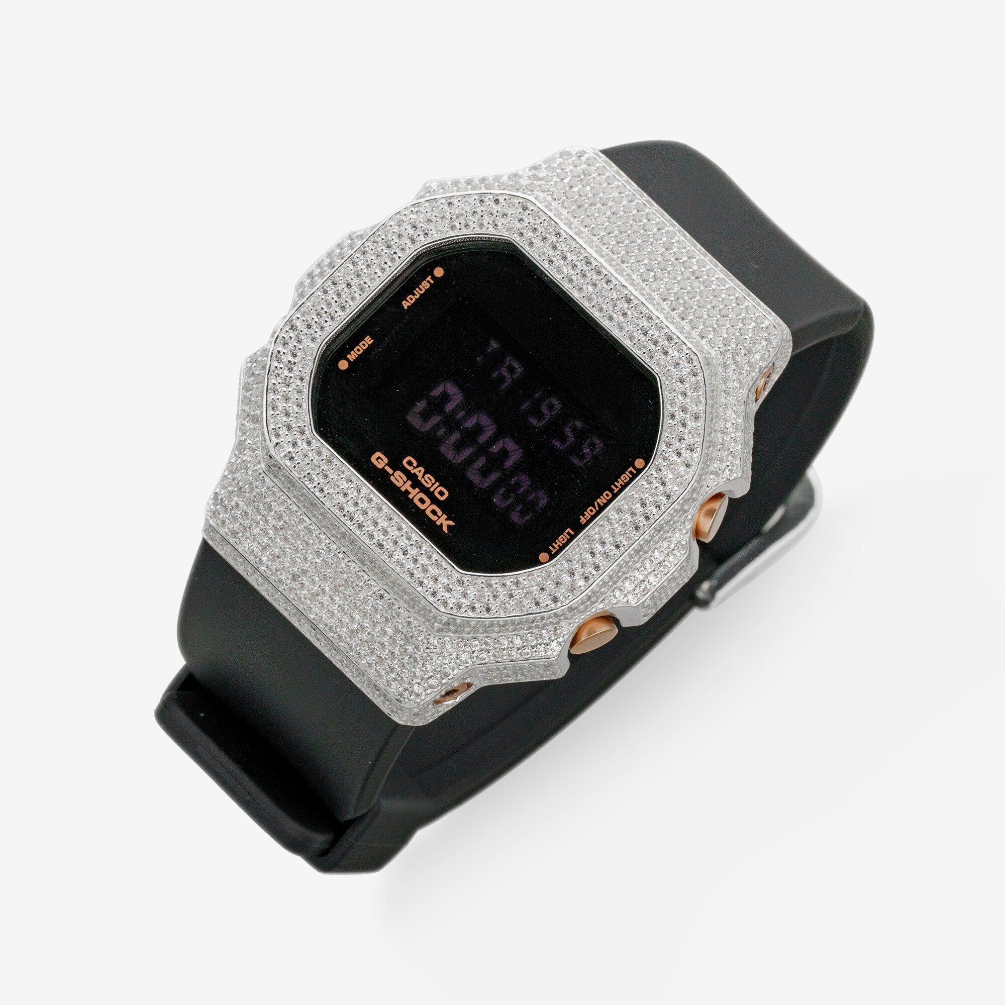 Часы из серебра с фианитами G-SHOCK 5600pg - WC003-110 Часы из серебра с фианитами G-SHOCK 5600pg
