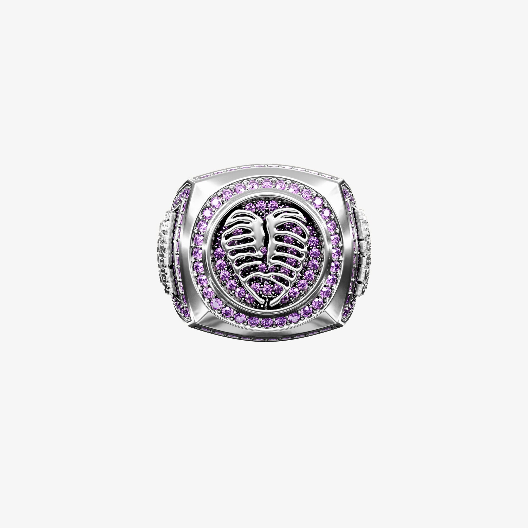 Перстень из серебра с фианитами ЧЕМПИОН perque - RC135-110 Кольцо Champions perque