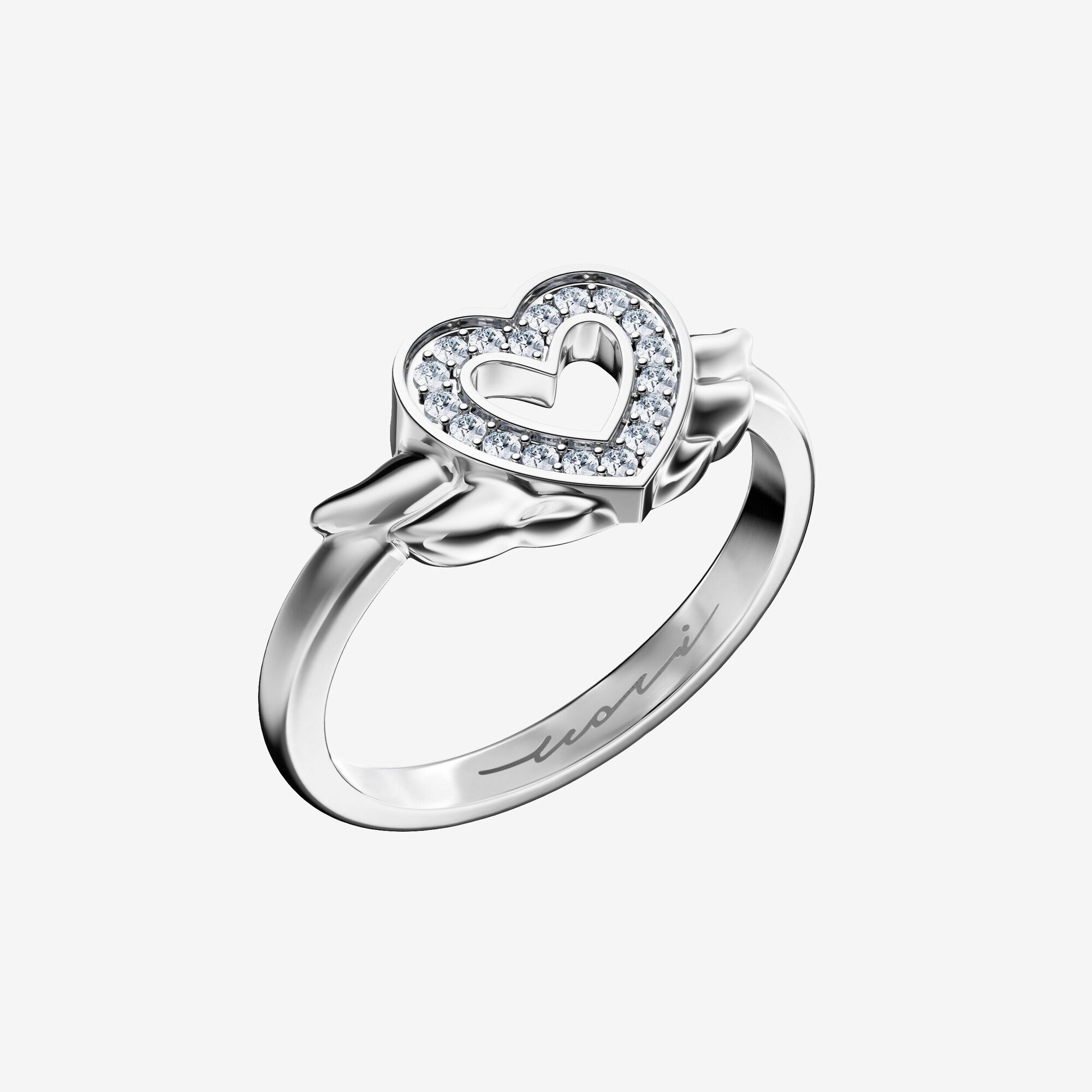 Кольцо из серебра с фианитами АНГЕЛ - RC093-110 Кольцо Angel
