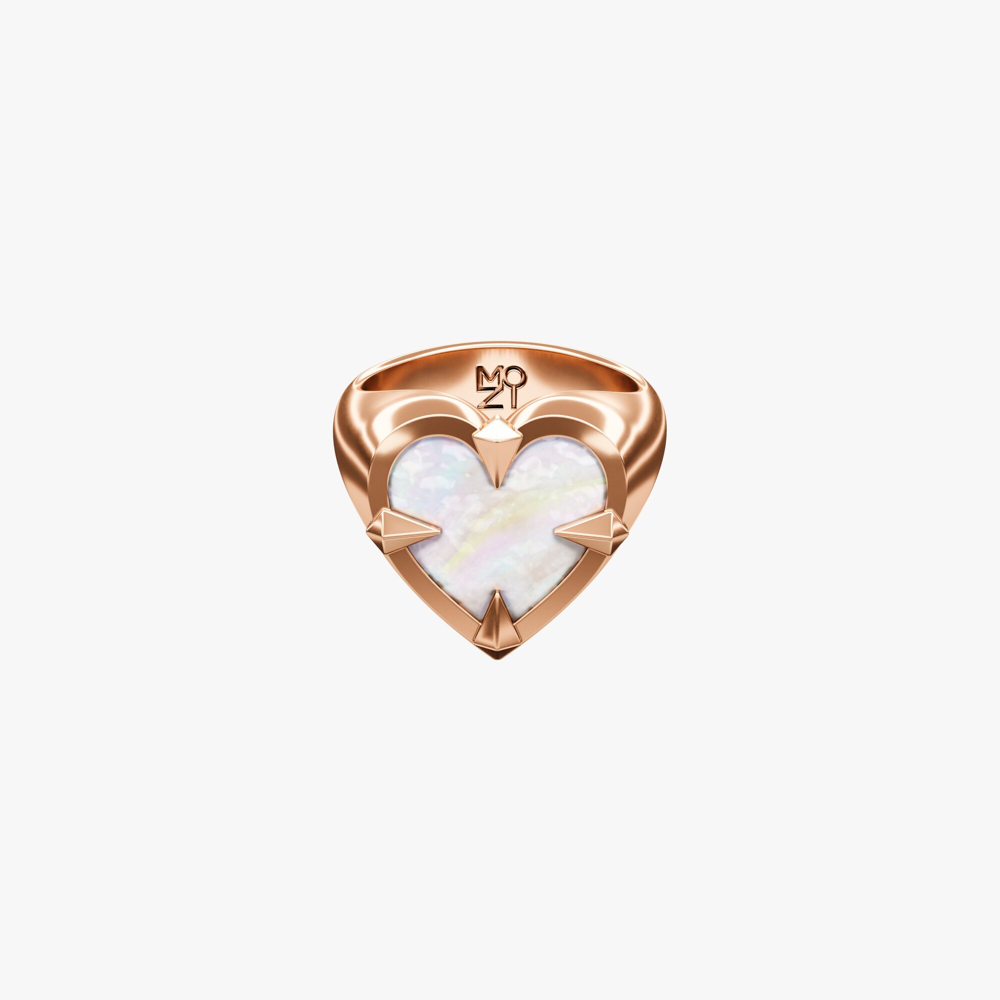 Кольцо из розового золота с перламутром Aim for Love - RC098-320 Кольцо Aim for Love