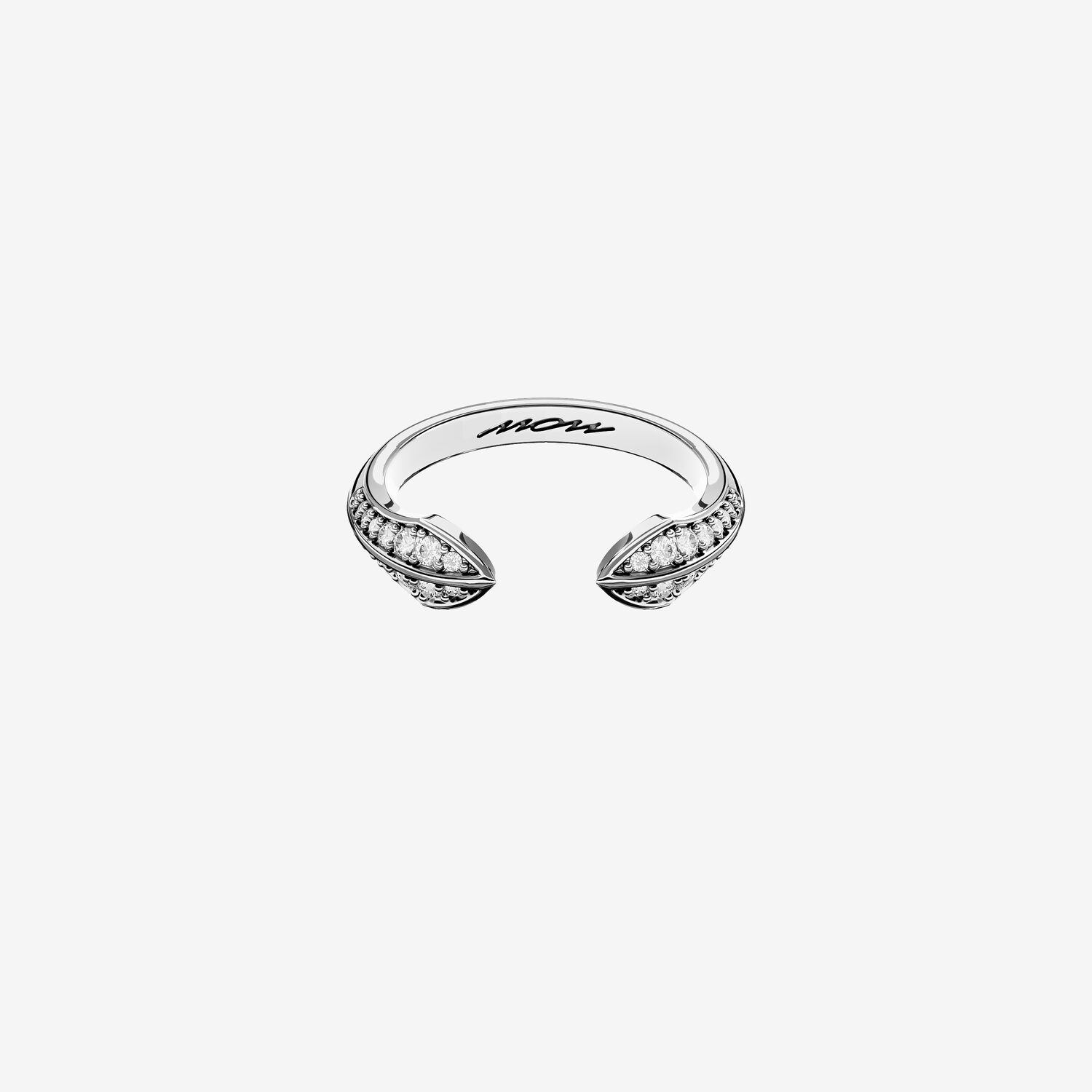Кольцо из серебра с фианитами D 8 - 3_2