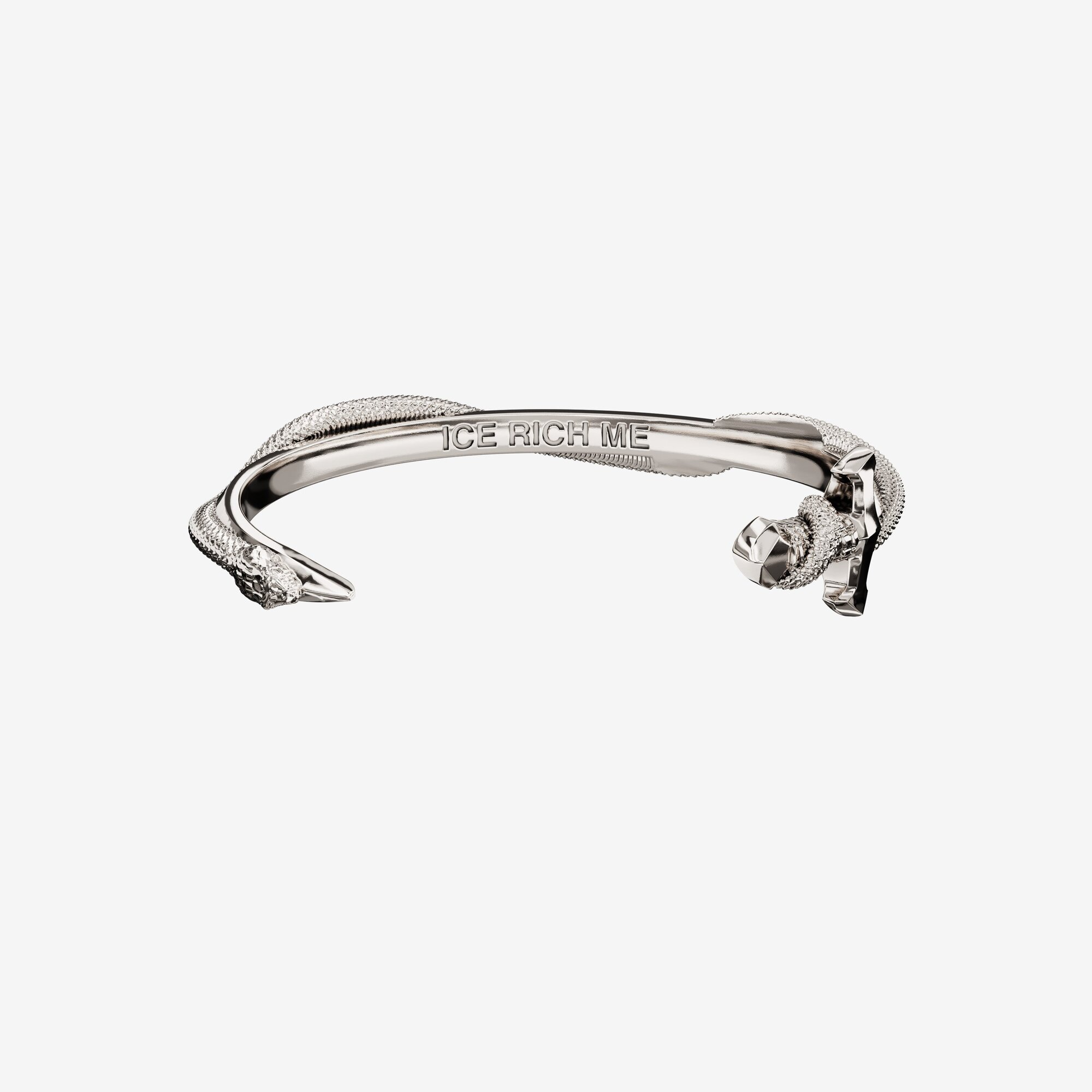 Браслет из серебра ОБОГАЩЕНИЕ ЛЬДОМ - BC047-100 Браслет ICE RICH ME