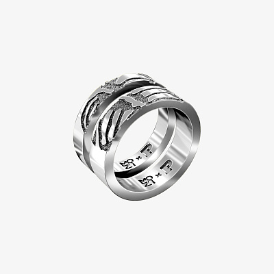 Парные кольца из серебра perque - RC133-100 Парные кольца из серебра perque