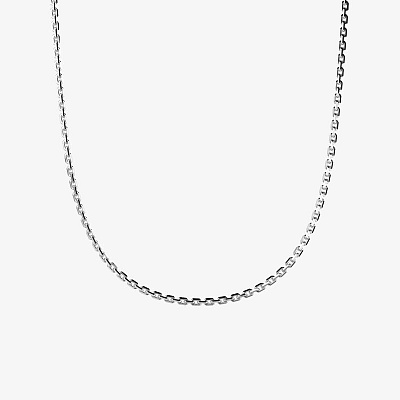 Цепь якорная из серебра L - AB025-100 Якорная цепь 0,8 мм (ЯГ 80) L