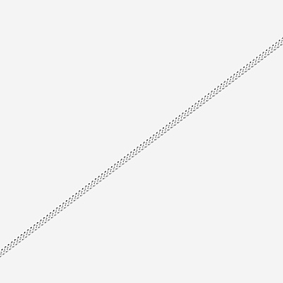Цепь панцирная из серебра S - CB036-100 Цепь панцирная (ПГр-50) родированная