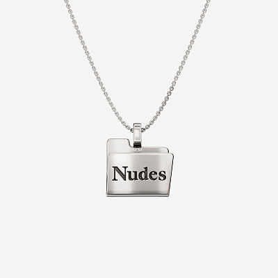 Подвеска из серебра ГОРЯЧИЕ ФОТО - PC285-100 Подвеска NUDES