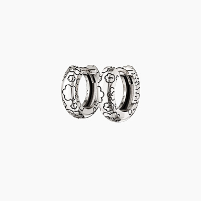 Серьги из серебра ONLY LOVE - EC118_S1