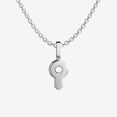 Подвеска из серебра ID 30 - PC011-100 Подвеска ID 30