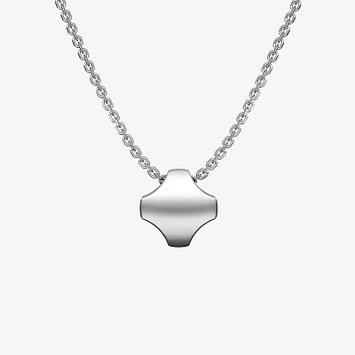 Подвеска из серебра с фианитами ПУТЬ 9 - PC206-110 Подвеска WAY 9