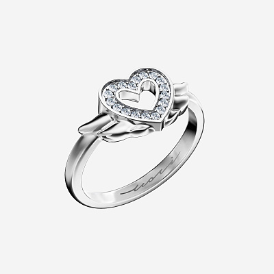 Кольцо из серебра с фианитами АНГЕЛ - RC093-110 Кольцо Angel