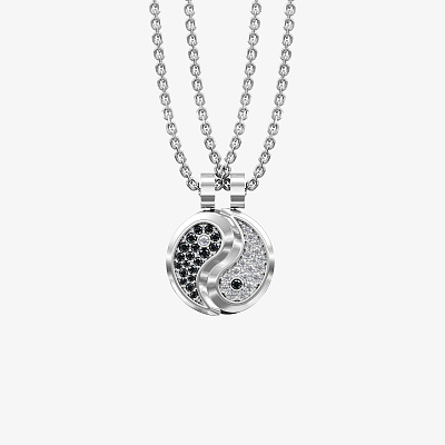 Подвеска из серебра с фианитами BALANCE - PB365-110 Подвеска BALANCE