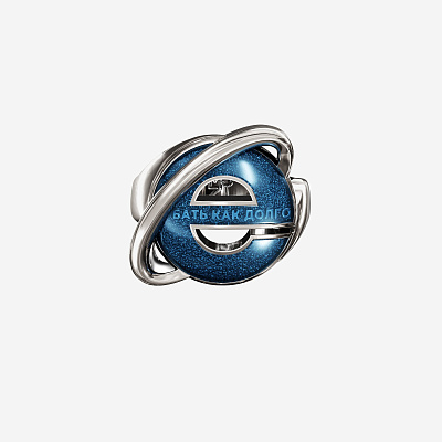 Кольцо из серебра INTERNET EXPLORER - RC174-101 Кольцо INTERNET EXPLORER