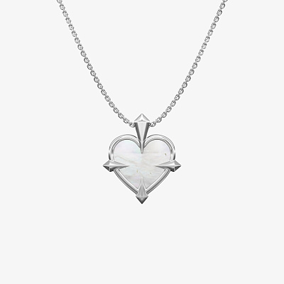 Подвеска из серебра с перламутром Aim for Love - PC049-120 Подвеска Aim for Love